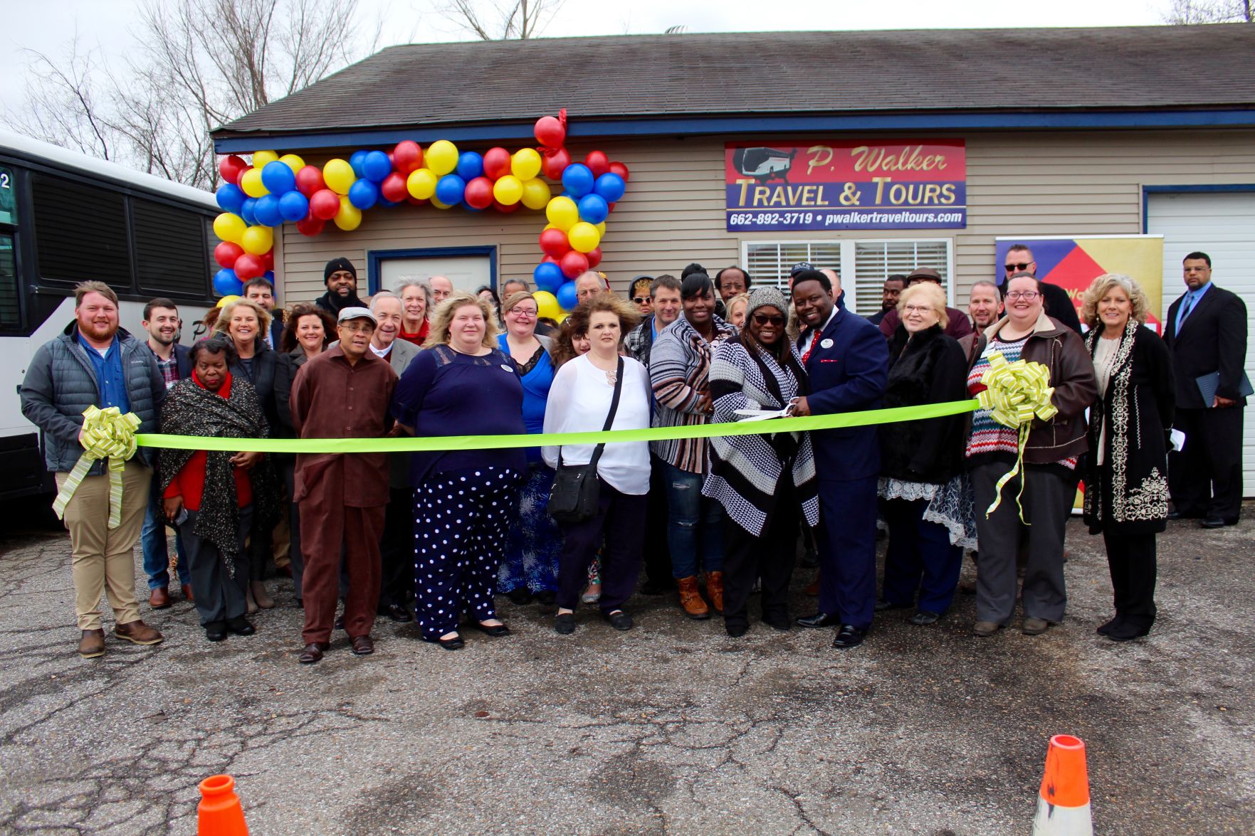 P. Walker Travel and Tours holds grand opening